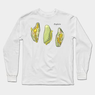 Euglena Protozoan Illustration Long Sleeve T-Shirt